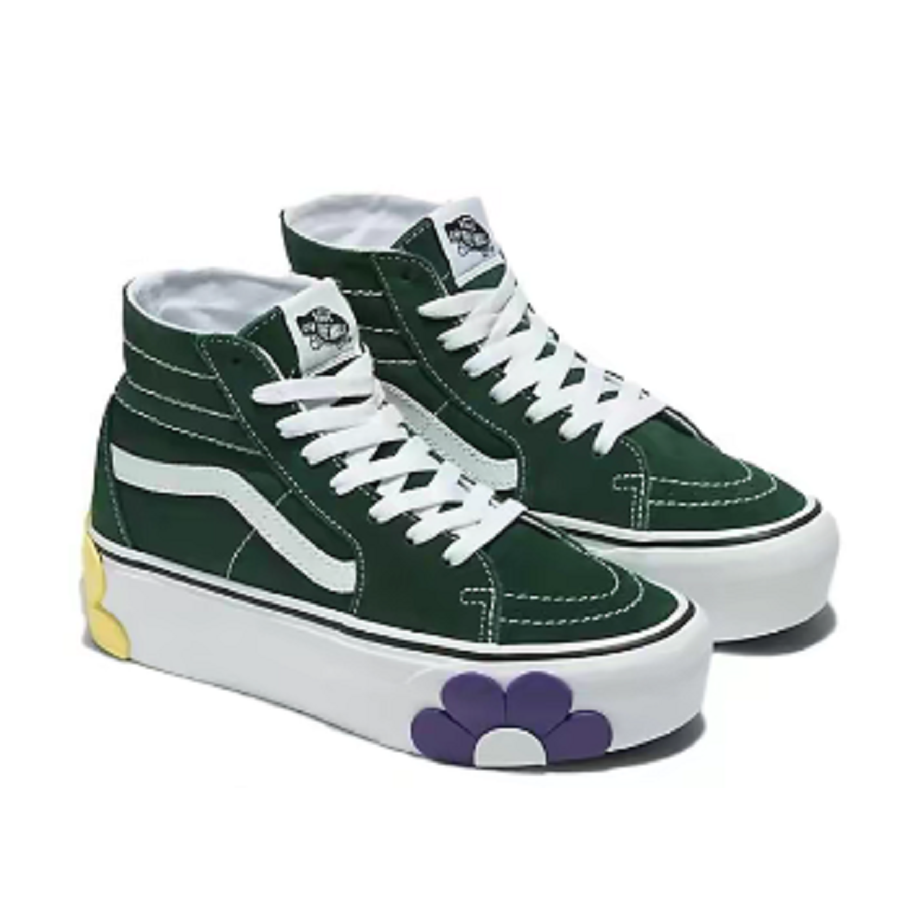 Giày Vans SK8 HI Stackform Osf 'Green' VN0A5JM1BGK - Ảnh 2