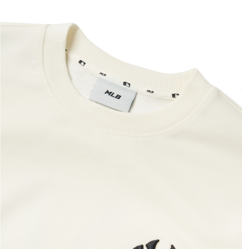 Áo MLB Monogram Diamond Gradient Bag Big Logo Overfit Sweatshirt NY Yankees - Ảnh 3