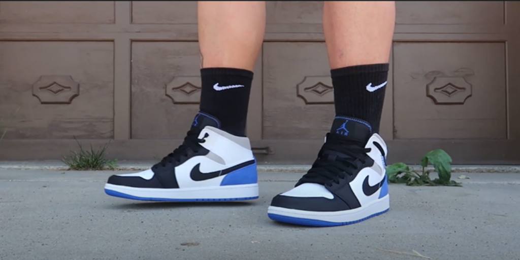 Giày Nike Air Jordan 1 Mid SE 'Union Royal' 852542-102 - Ảnh 6