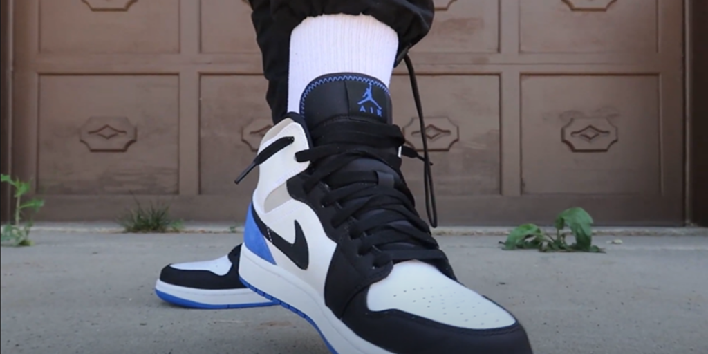 Giày Nike Air Jordan 1 Mid SE 'Union Royal' 852542-102 - Ảnh 5