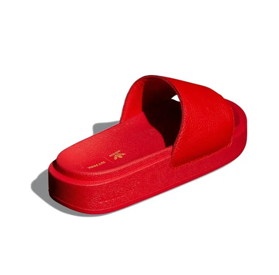 Dép Adidas x Ivy Park Slide Red GX7102 - Ảnh 5
