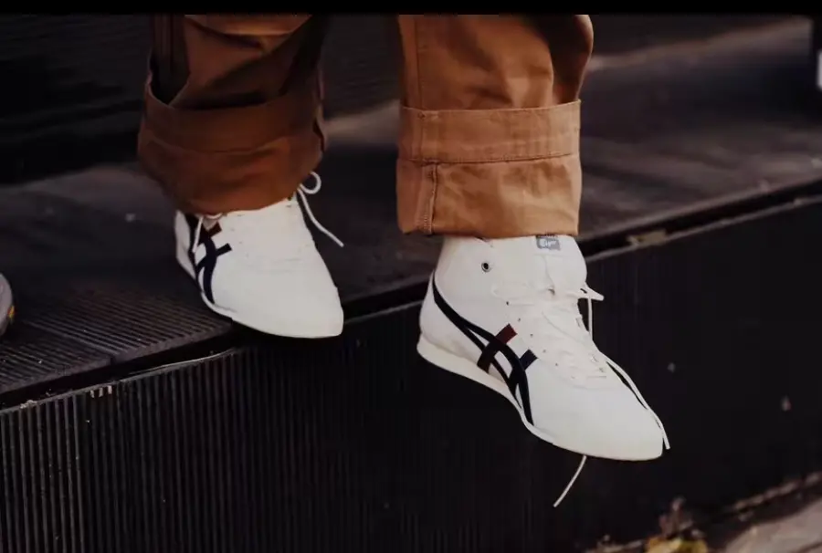 Giày Onitsuka Tiger Mexico 66 SD MR 'Cream Peacoat' 1183A873-100 - Ảnh 5