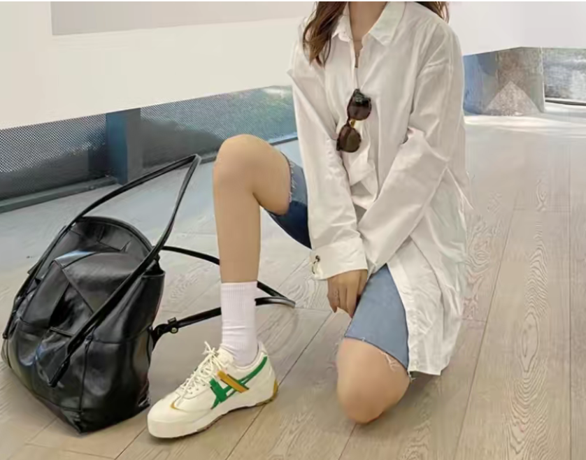 Giày Onitsuka Tiger Delegation Ex 'Cream Cilantro' 1183A559-100 - Ảnh 2