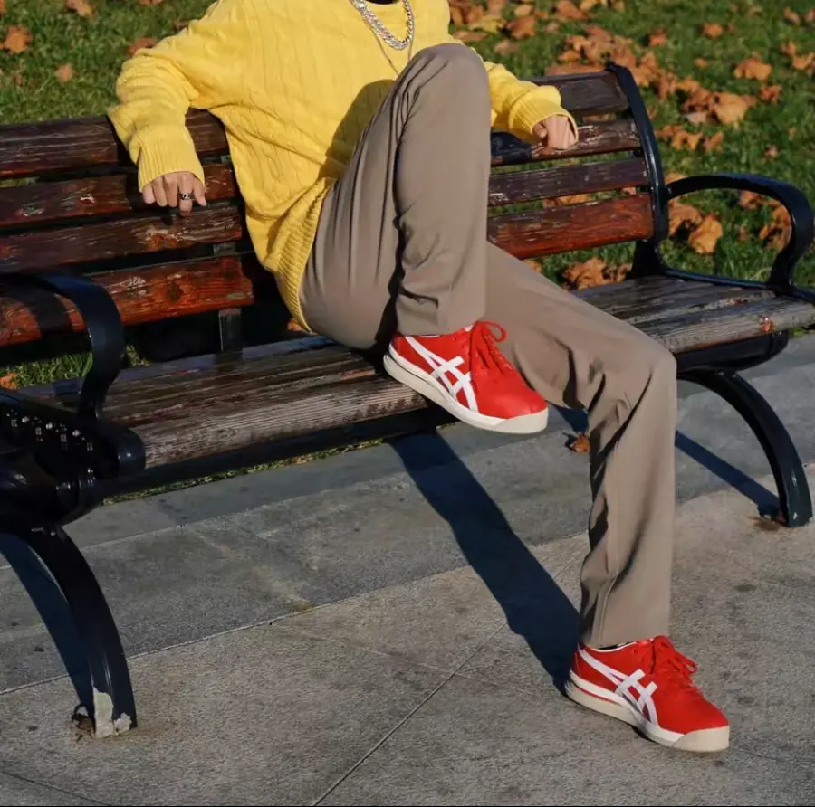 Alternative view of Giày Onitsuka Tiger Corsair EX 'Red White' 1183A561-601