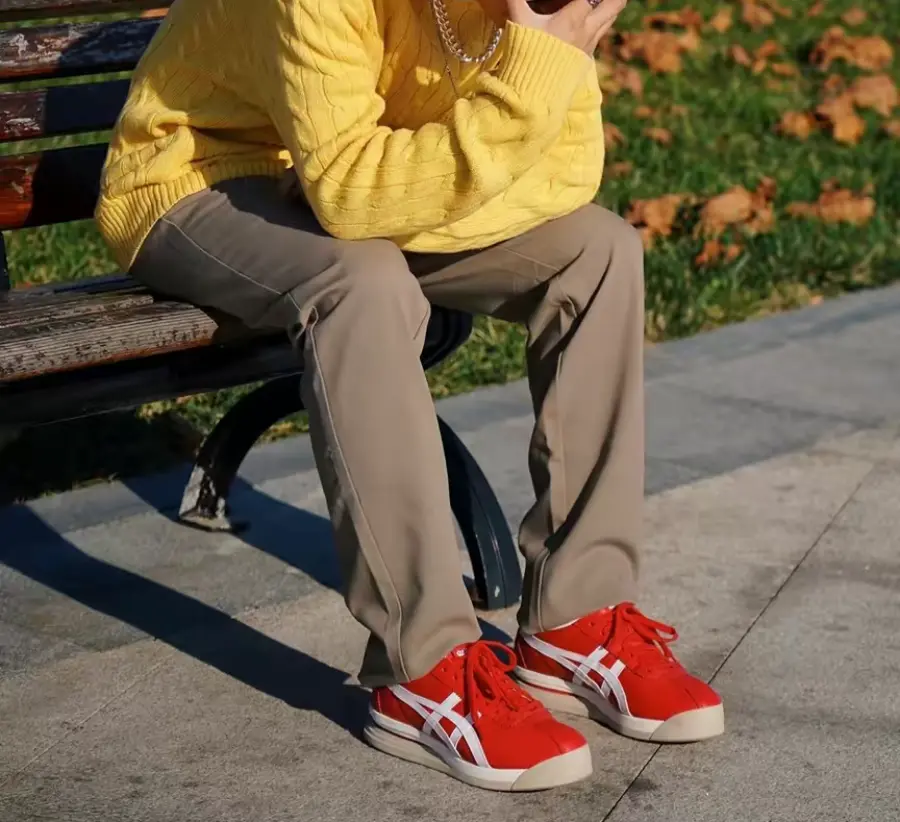 Giày Onitsuka Tiger Corsair EX 'Red White' 1183A561-601 - Ảnh 3