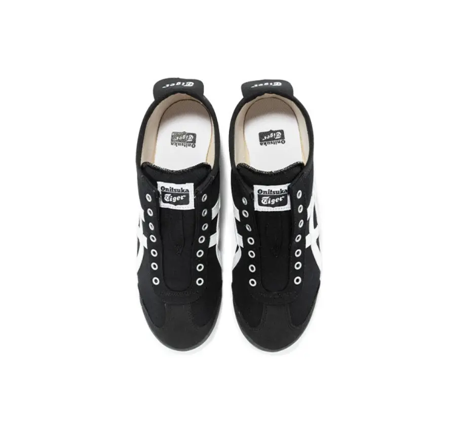 Giày Onitsuka Tiger Mexico 66 Slip-on 'Black White' 1183A746-001 - Ảnh 3