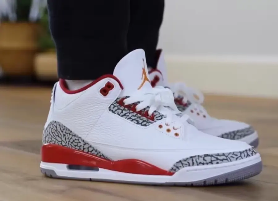 Giày Nike Jordan 3 Retro Cardinal Red CT8532-126 - Ảnh 7