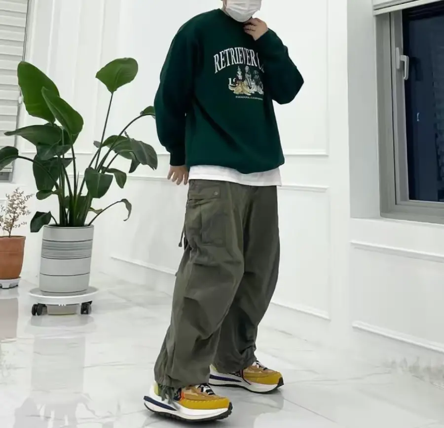 Alternative view of Giày Nike Vaporwaffle sacai Jean Paul Gaultier 'Sesame Blue' DH9186-200