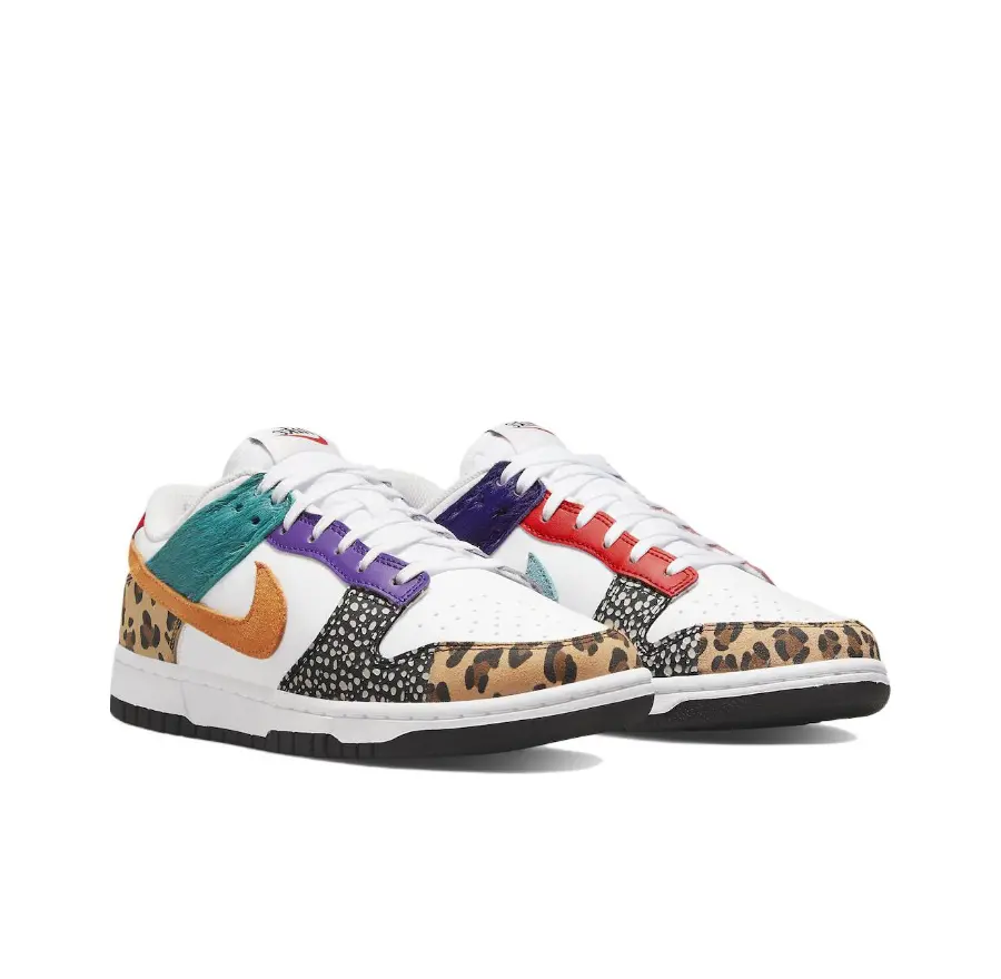 Giày Nike Dunk Low Safari Mix DN3866-100 - Ảnh 4