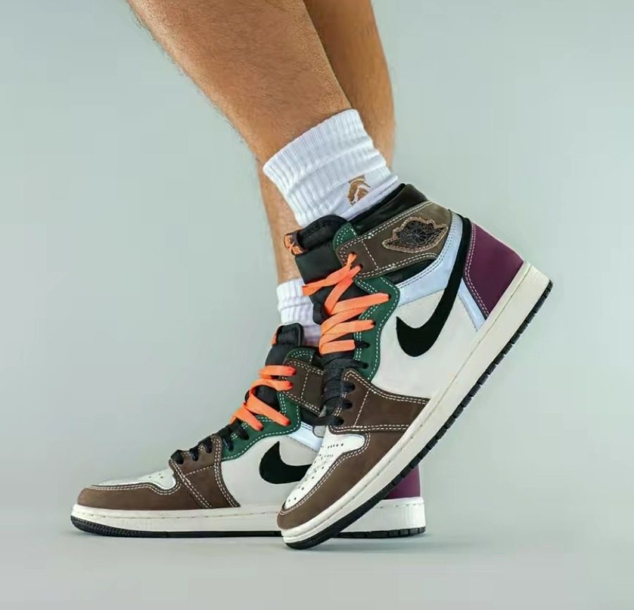 Giày Nike Air Jordan 1 High OG ‘Crafted’ DH3097-001 - Ảnh 3