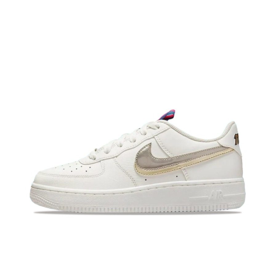 Giày Nike Air Force 1 Low 'Silver Gold' DH9595-001 - Ảnh 2