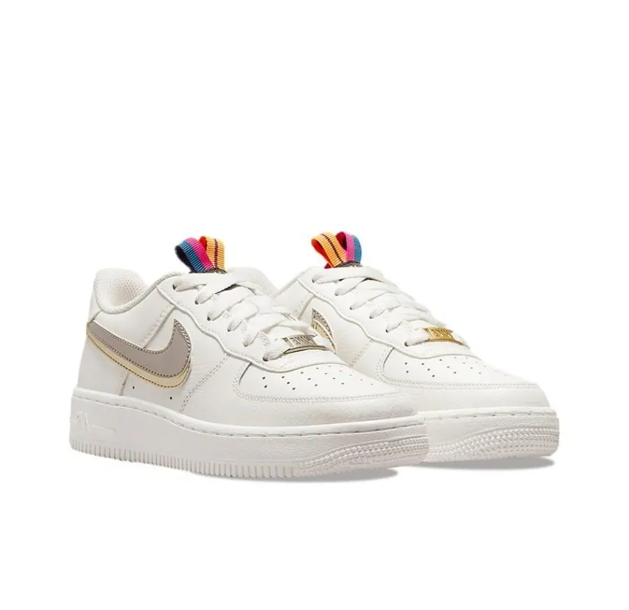 Giày Nike Air Force 1 Low 'Silver Gold' DH9595-001 - Ảnh 3