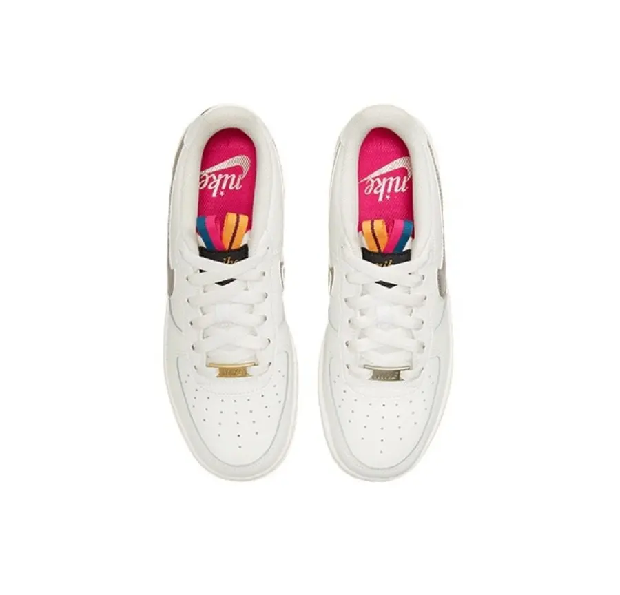 Giày Nike Air Force 1 Low 'Silver Gold' DH9595-001 - Ảnh 4