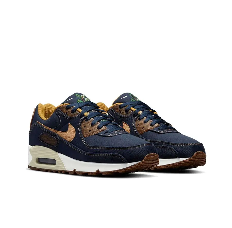 Giày Nike Air Max 90 ‘Cork Obsidian’ DD0385-400 - Ảnh 4