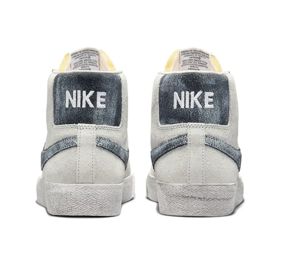 Giày Nike SB Blazer Mid 'Faded' Grey Black DA1839-002 - Ảnh 4