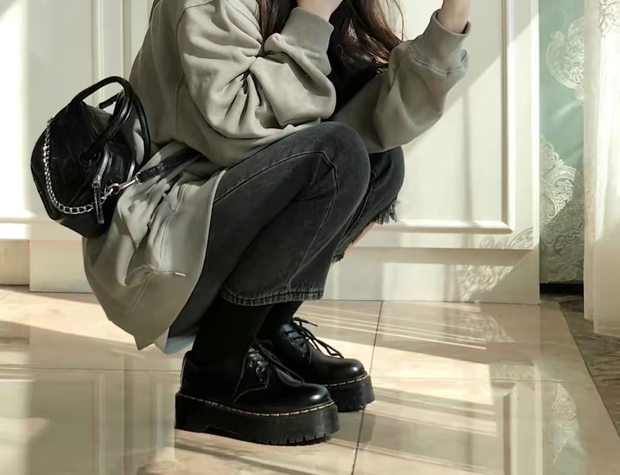 Giày Dr. Martens 1461 Bex 'Rick Owens' 27026001 - Ảnh 2