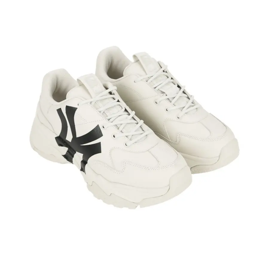 Alternative view of Giày MLB Big Ball Chunky 'White Black' 32SHC1111-50B