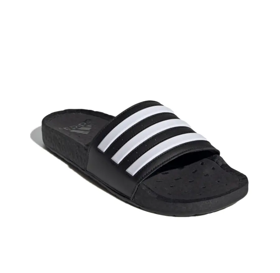 Dép Adidas Adilette Boost 'Black White' FY8154 - Ảnh 4