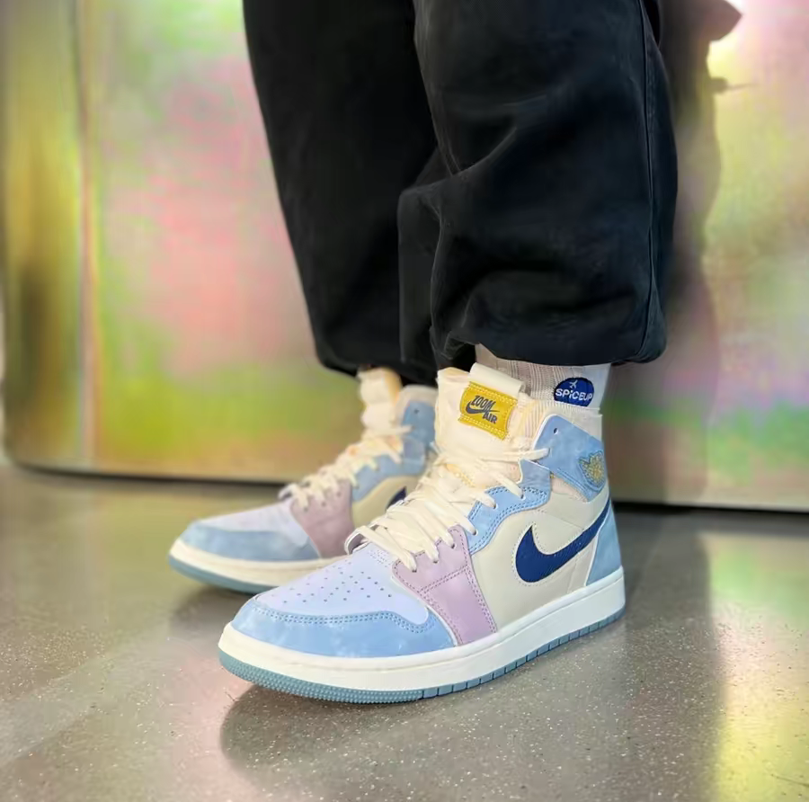 Giày Nike Air Jordan 1 High Zoom CMFT ‘Celestine Blue’ DQ5091-041 - Ảnh 2