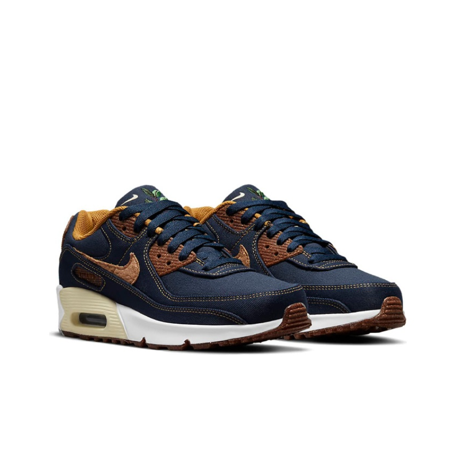Giày Nike Air Max 90 GS 'Cork Obsidian' DC7774-400 - Ảnh 3