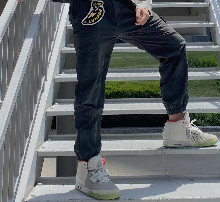 Giày Nike Air Yeezy 2 'Pure Platinum' 508214-010 - Ảnh 4