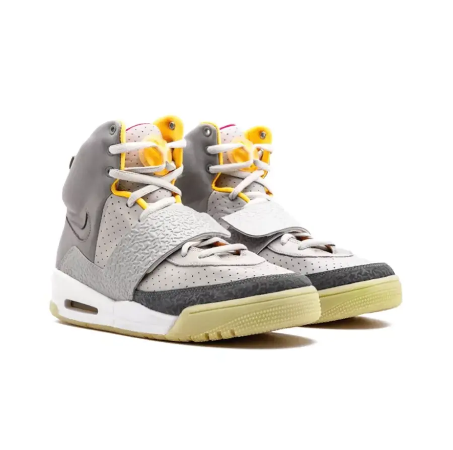 Alternative view of Giày Nike Air Yeezy 1 'Zen Grey' 366164-002