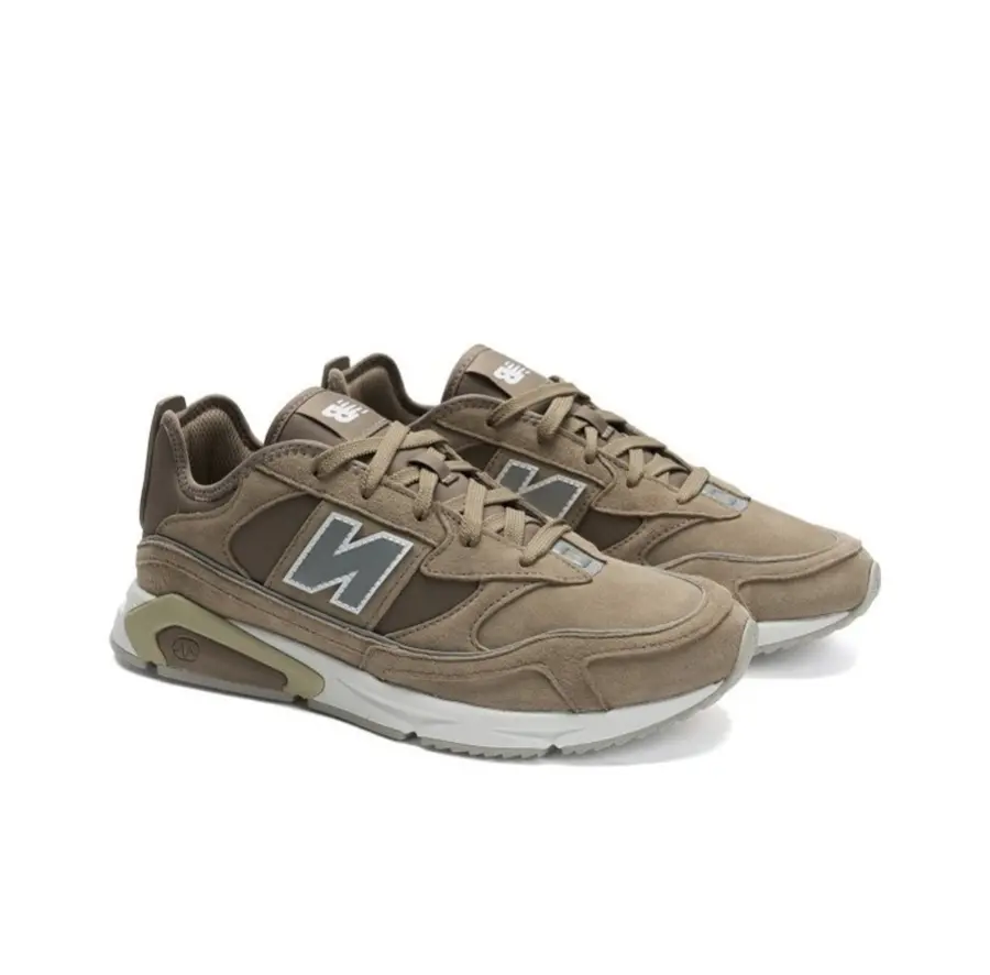 Alternative view of Giày New Balance X-Racer D Sacarpa 'Grey White' MSXRCSRA