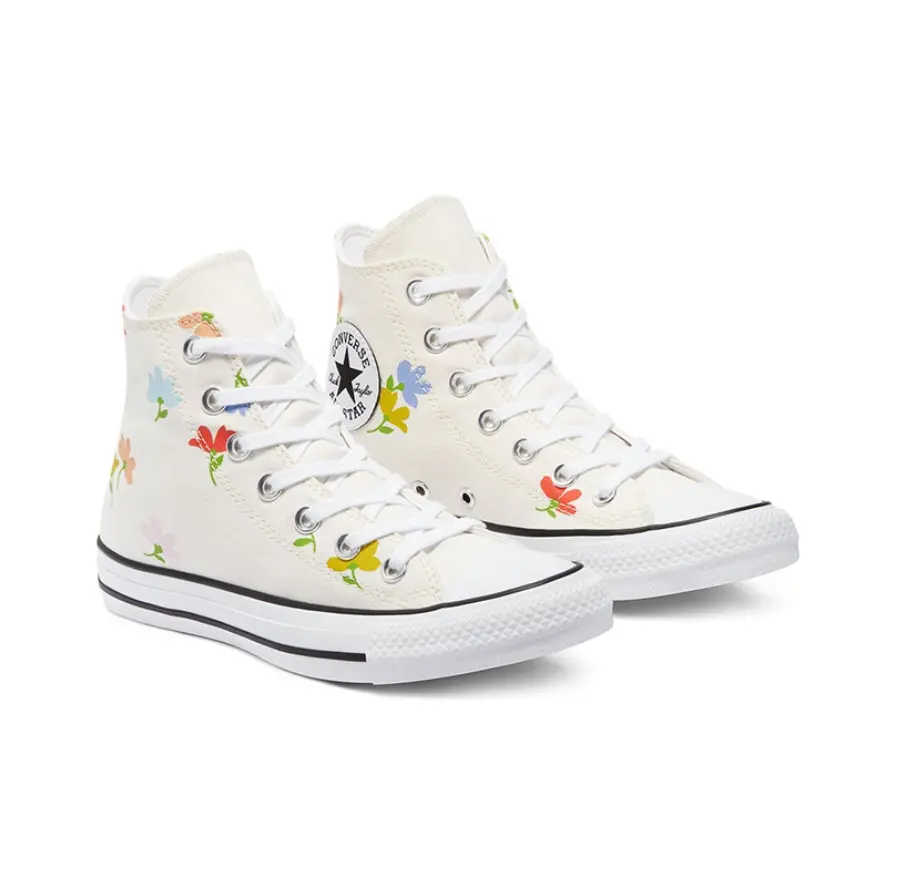 Alternative view of Giày Converse Chuck Taylor All Star High 'Egret Multicolor' 570919C