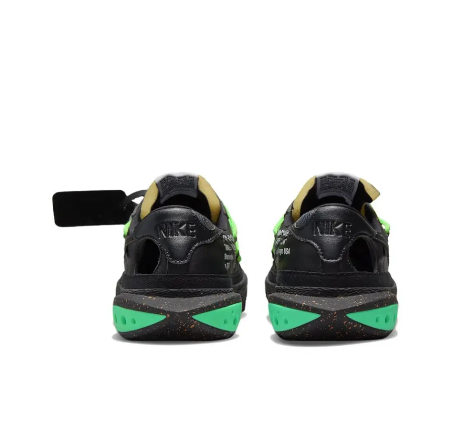 Giày Nike Off White x Blazer Low 'Black' DH7863-001 - Ảnh 4