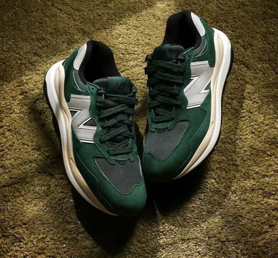 Giày New Balance 57/40 'Green Rain Cloud' M5740HR1 - Ảnh 5