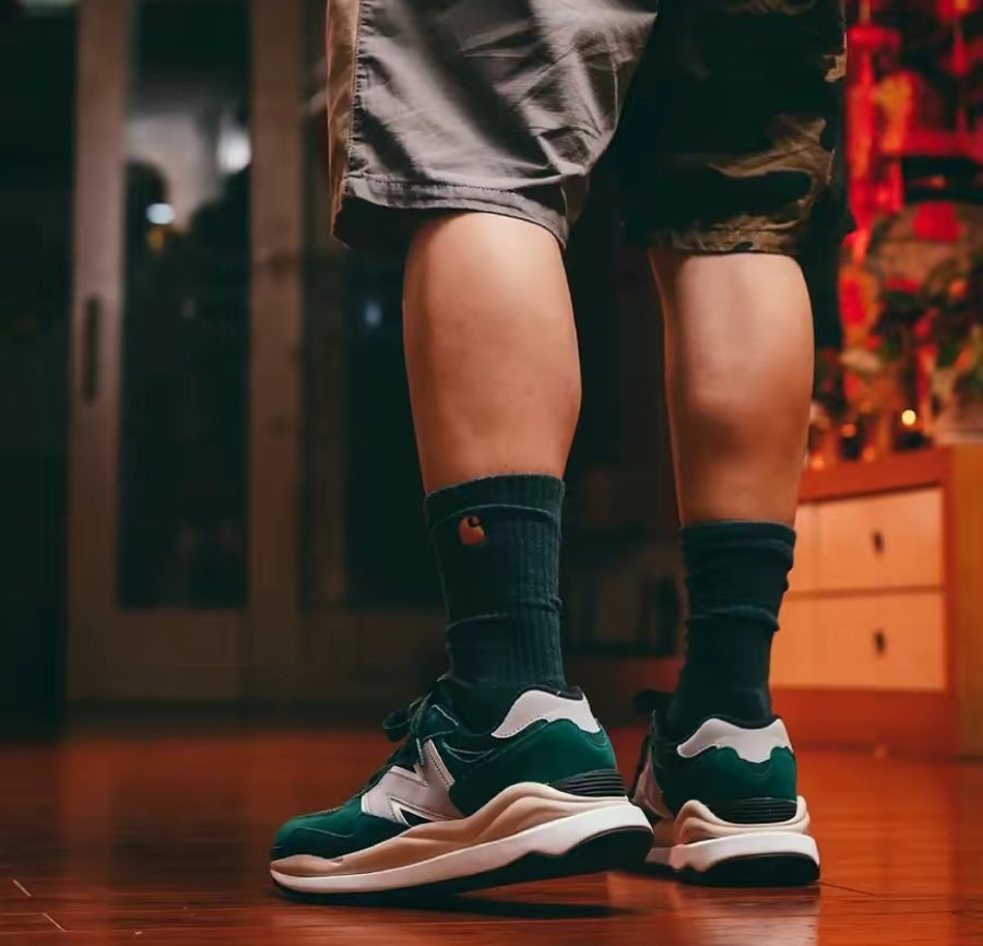 Giày New Balance 57/40 'Green Rain Cloud' M5740HR1 - Ảnh 4