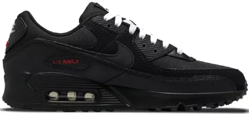 Giày Nike Air Max 90 'Black Sport Red' DC9388-002