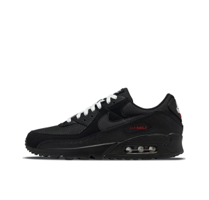 Alternative view of Giày Nike Air Max 90 'Black Sport Red' DC9388-002