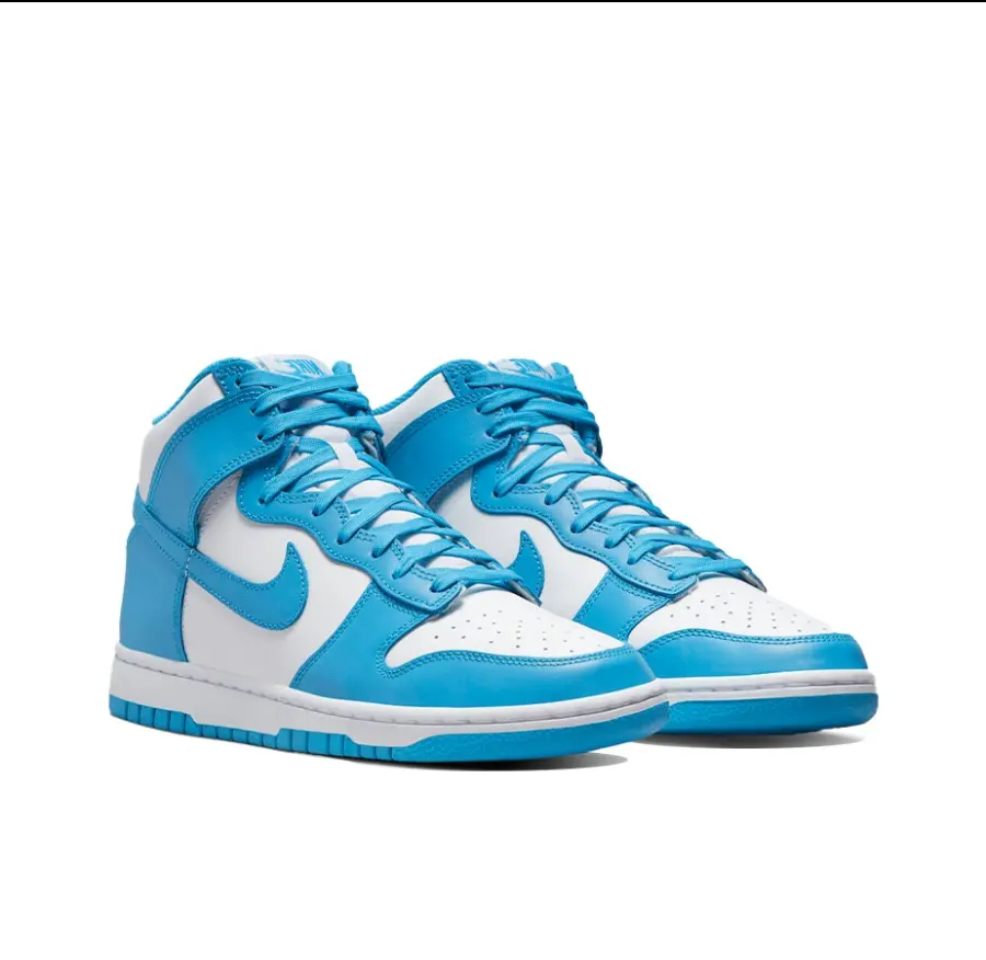 Giày Nike Dunk High Retro 'Laser Blue' DD1399-400 - Ảnh 5