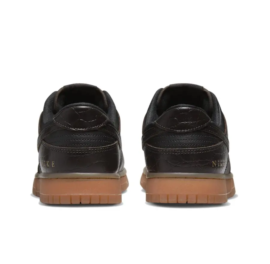 Giày Nike Dunk Low Velvet 'Brown Black' DV1024-010 - Ảnh 4