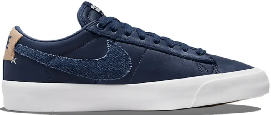 Giày Nike Zoom Blazer Low 'Dark Blue' DM8890-400
