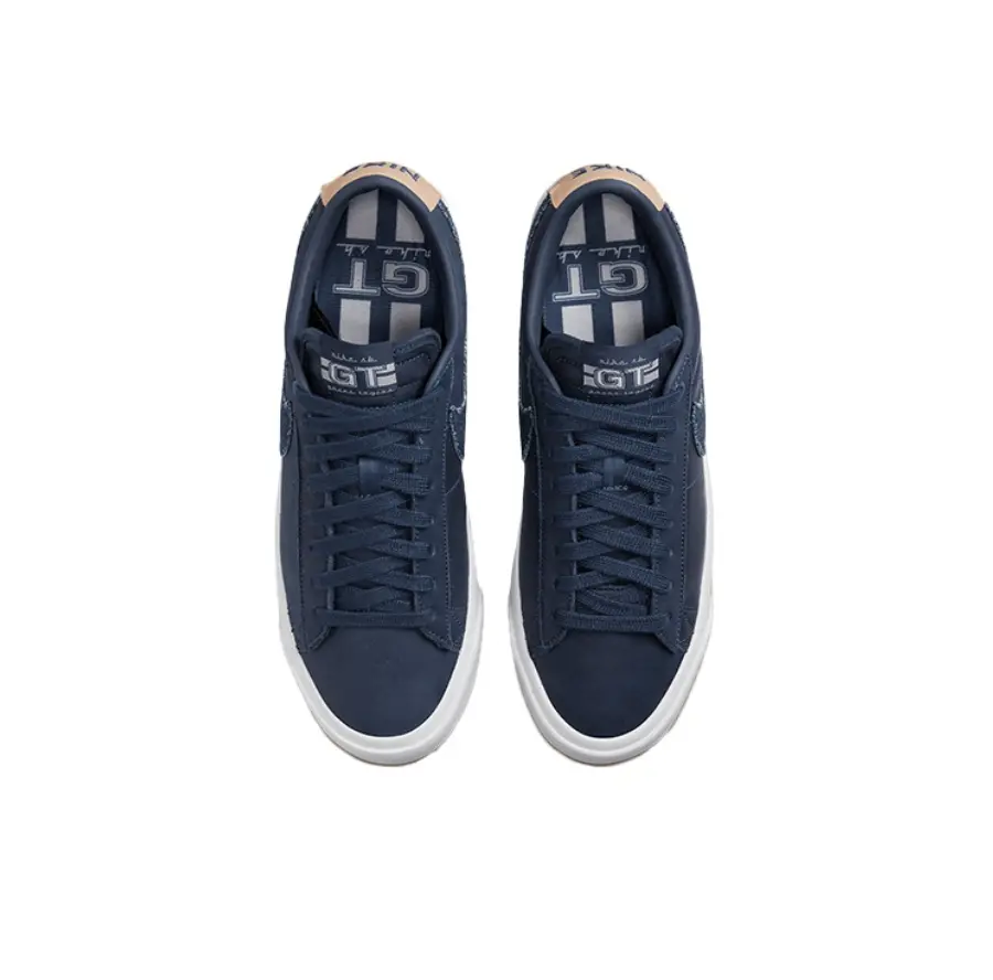 Giày Nike Zoom Blazer Low 'Dark Blue' DM8890-400 - Ảnh 3