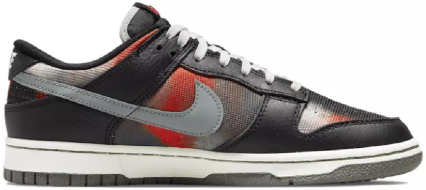Giày Nike Dunk Low 'Black Graffiti Red' DM0108-001