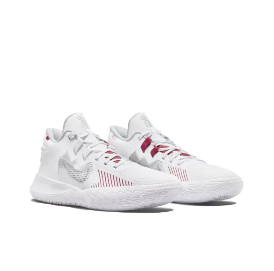 Alternative view of Giày Nike Kyrie Flytrap 5 'White University Red' CZ4100-100