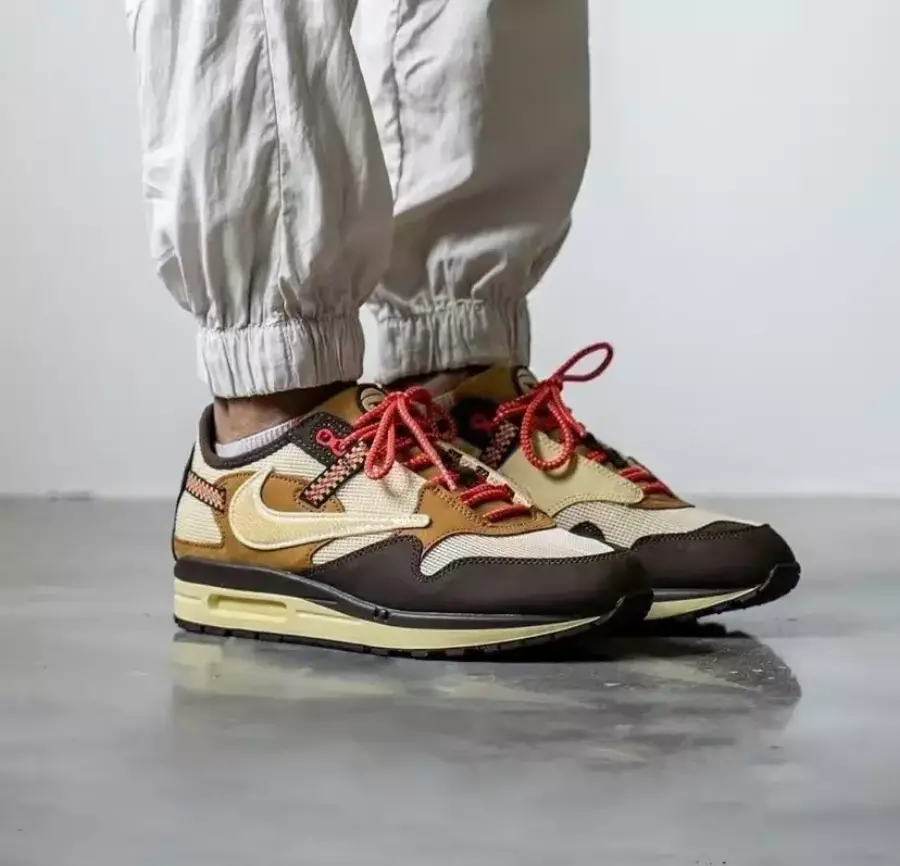 Giày Nike Air Max 1 Travis Scott 'Baroque Brown' DO9392-200 - Ảnh 4
