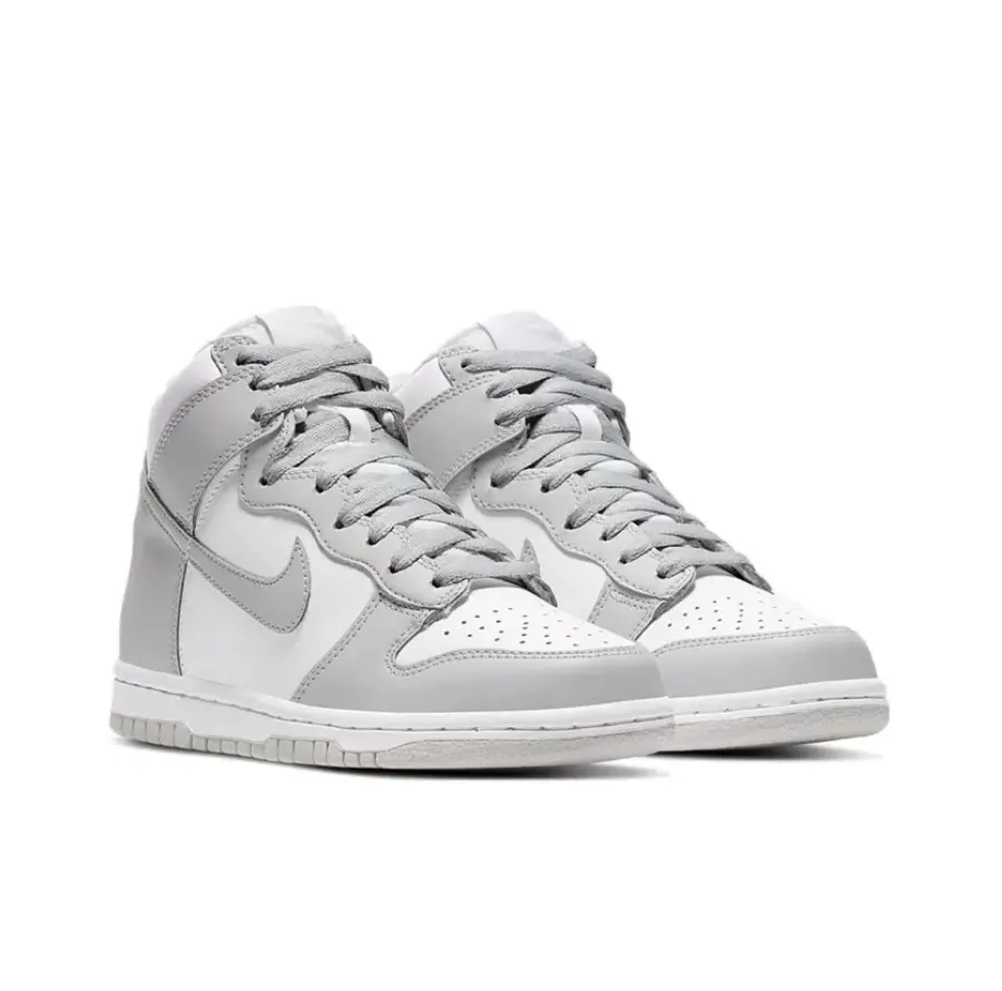 Alternative view of Giày Nike Dunk High GS 'Vast Grey' DB2179 101