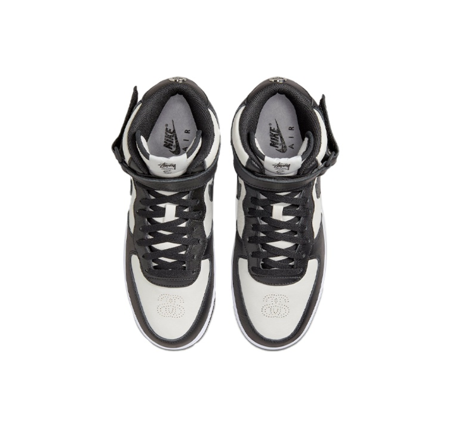 Giày Nike Air Force 1 Mid Stussy 'Light Bone' DJ7840-002 - Ảnh 4
