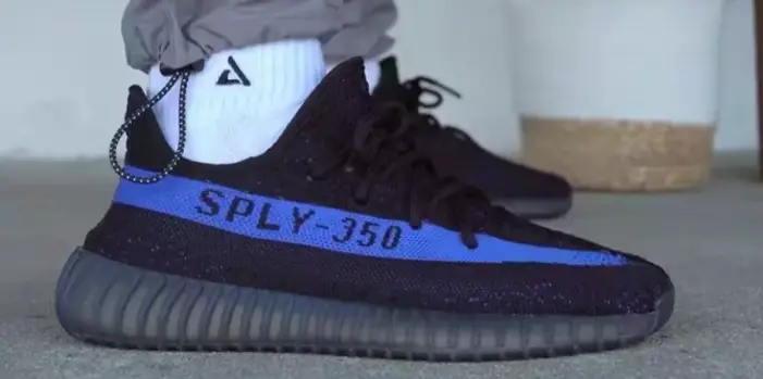 Giày Adidas Yeezy Boost 350 V2 'Dazzling Blue' GY7164 - Ảnh 3