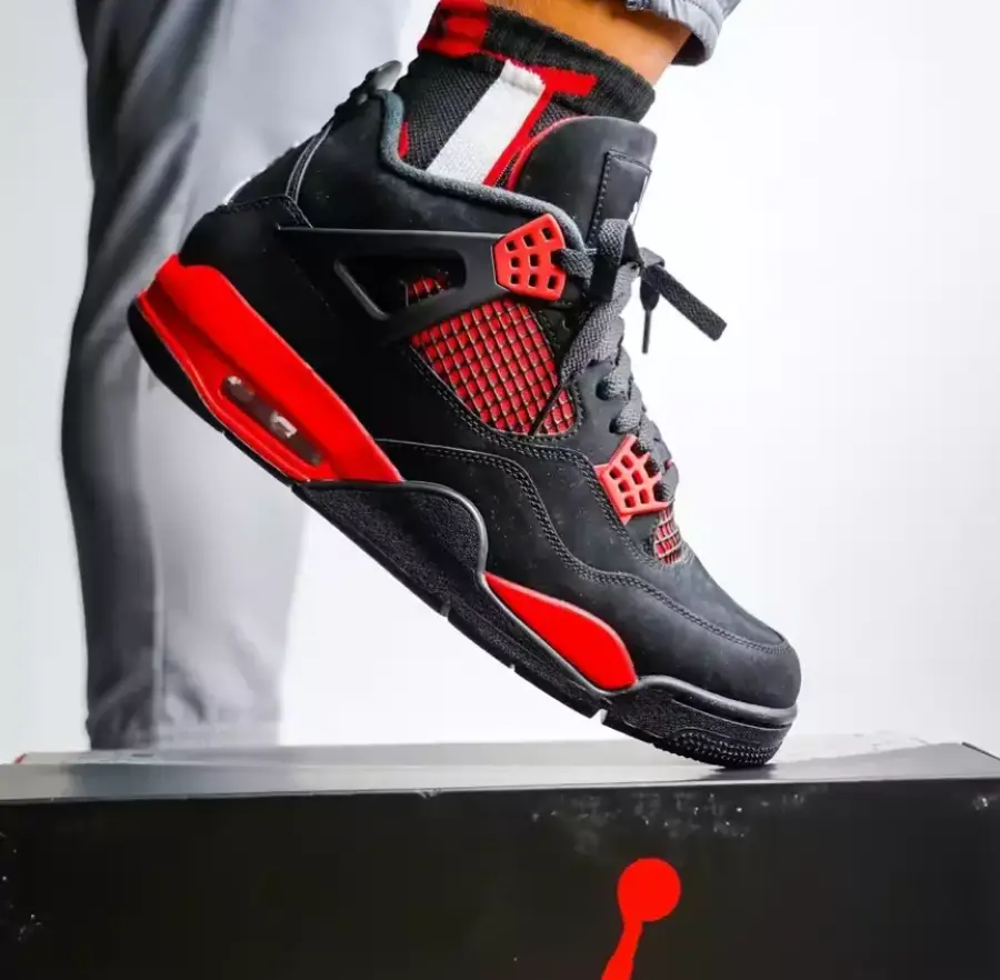 Giày Nike Air Jordan 4 'Red Thunder' CT8527-016 - Ảnh 6