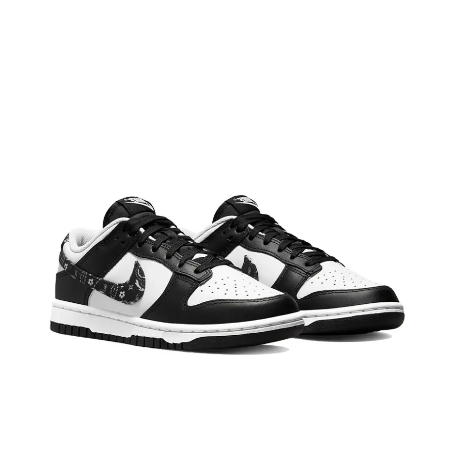 Alternative view of Giày Nike Wmns Dunk Low 'Black Paisley' DH4401-100