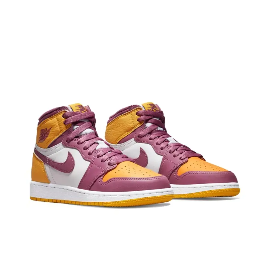 Alternative view of Giày Nike Air Jordan 1 High GS 'Brotherhood' 575441-706