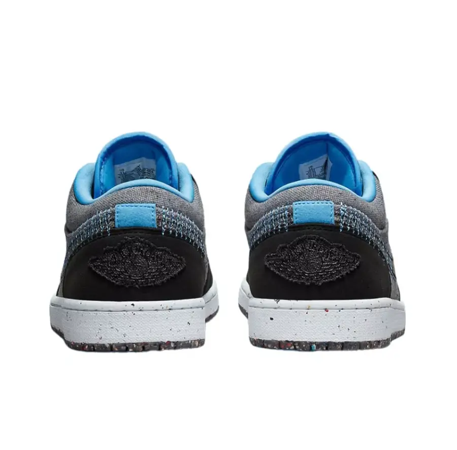 Giày Nike Air Jordan 1 Low 'Crater Black' DM4657-004 - Ảnh 6