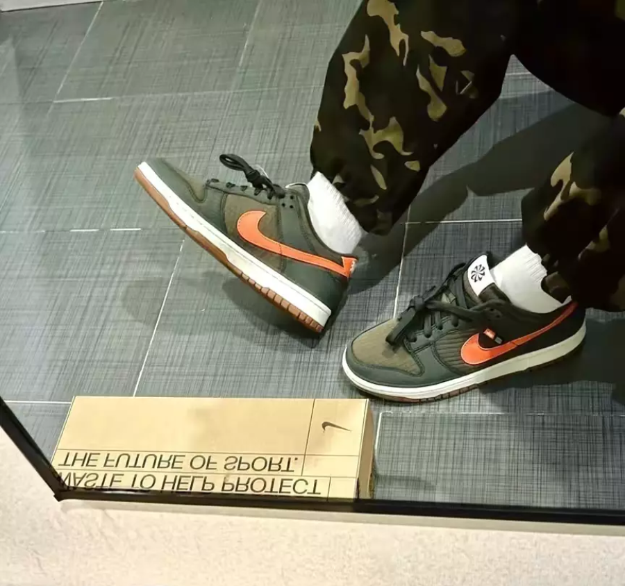 Giày Nike Dunk Low GS 'Toasty Sequoia' DC9561-300 - Ảnh 5