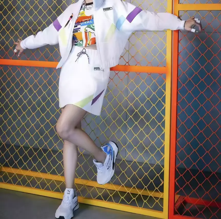 Giày Puma RS-Fast Intl Game 'White Blue' 375149-01 - Ảnh 6