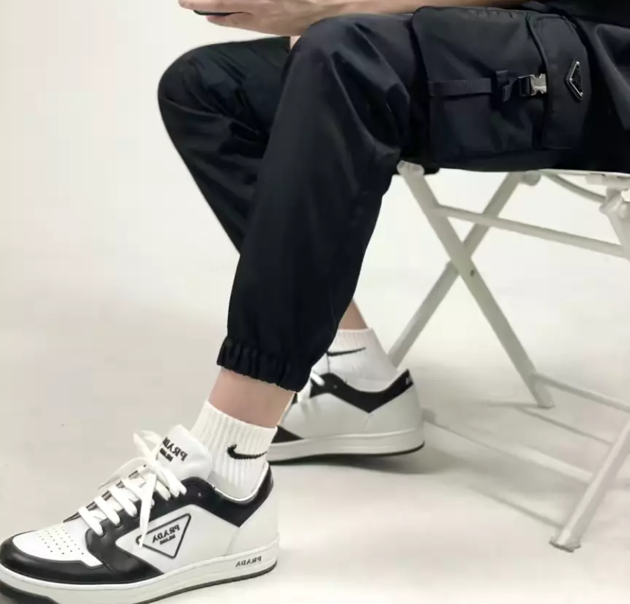 Giày Prada New Avenue Low 'White Black' 2EE363-3LJ6-F0964 - Ảnh 3